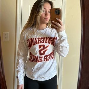 College long sleeve shirt